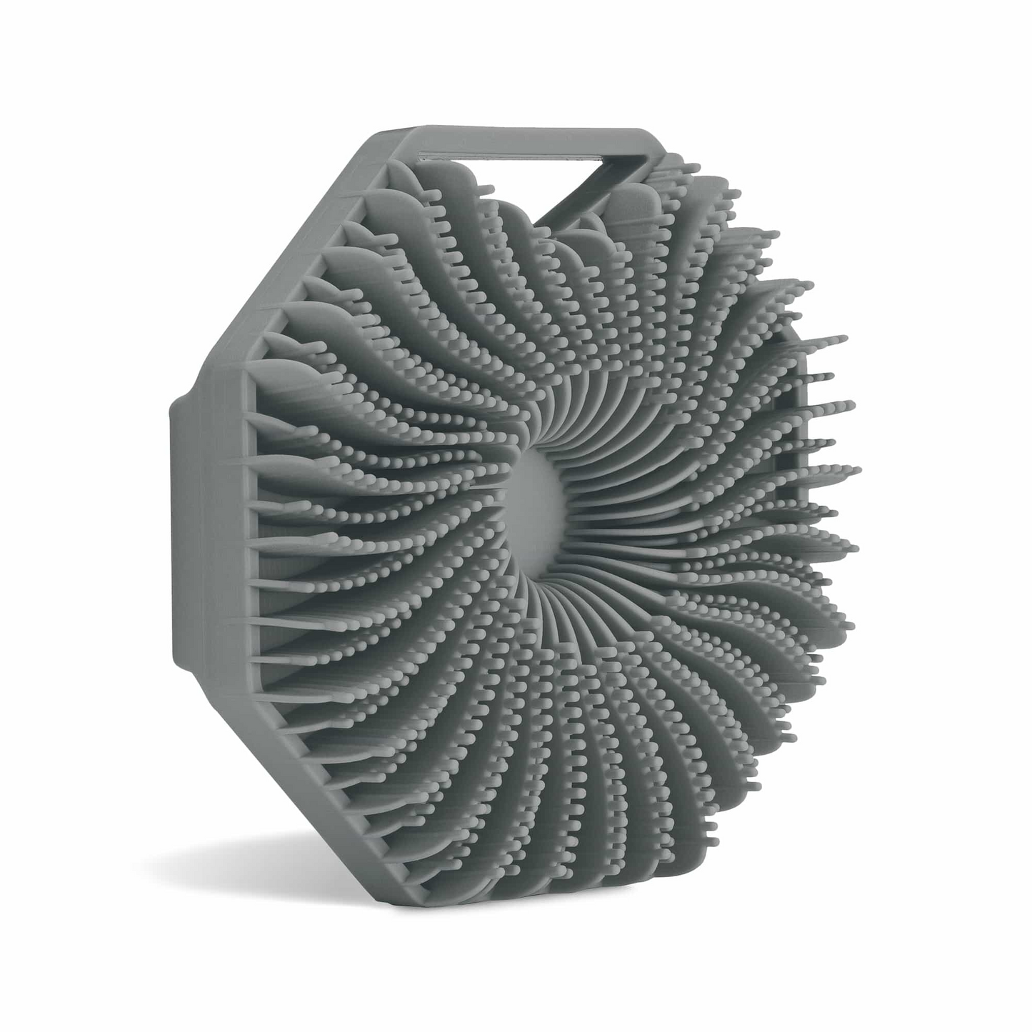 Sud Scrub® Antimicrobial Silicone Body Scrubber, Exfoliating Body Scrubber for Sensitive Skin, Eco Friendly Shower Scrubber for Body, Silicone Body Brush for Showering, Charcoal