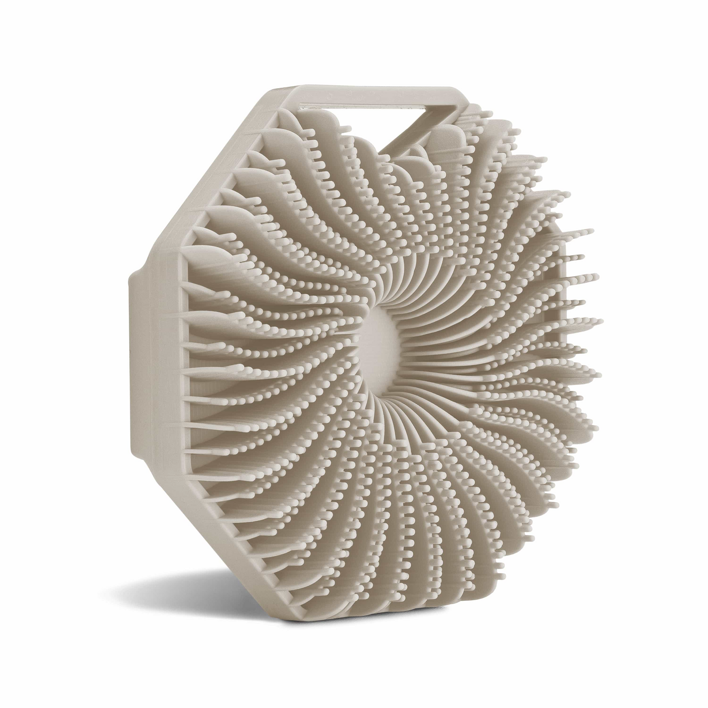 Sud Scrub® Antimicrobial Silicone Body Scrubber, Exfoliating Body Scrubber for Sensitive Skin, Eco Friendly Shower Scrubber for Body, Silicone Body Brush for Showering, Charcoal